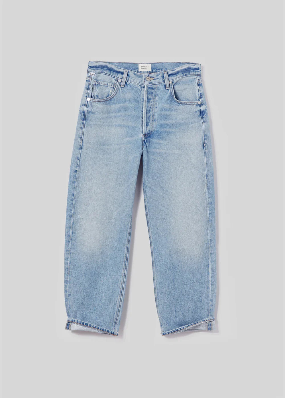 Citizens of Humanity Dahlia Bow Leg Baby Roll Jean in Ribbon