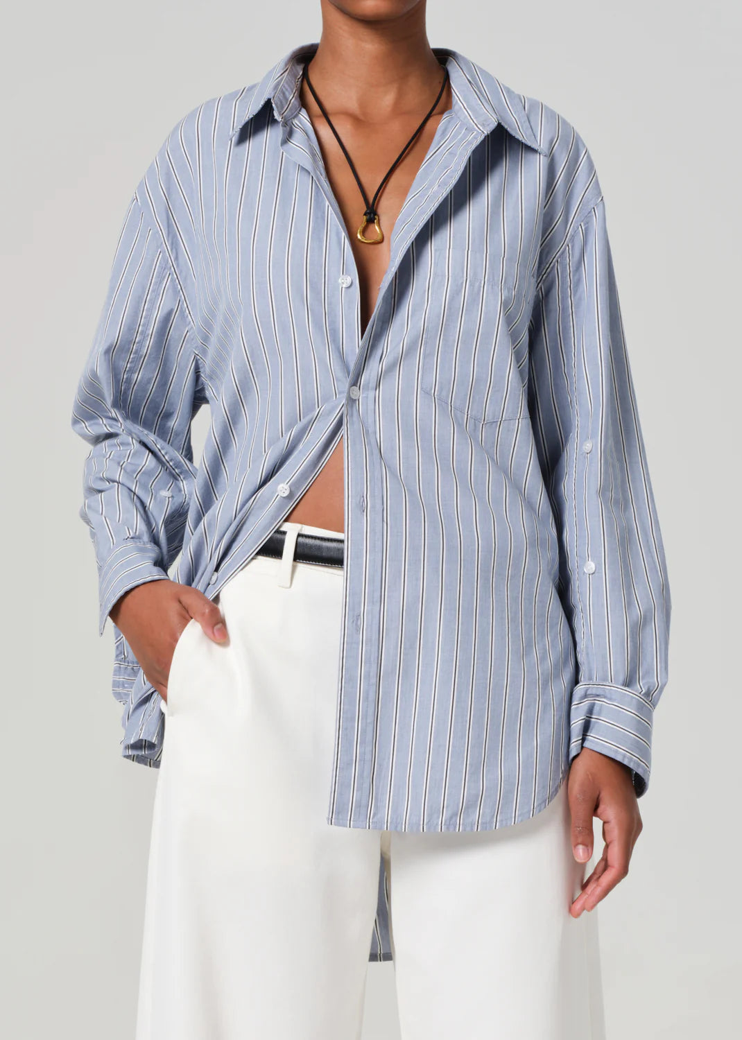 Kayla Shirt In Frida Stripe