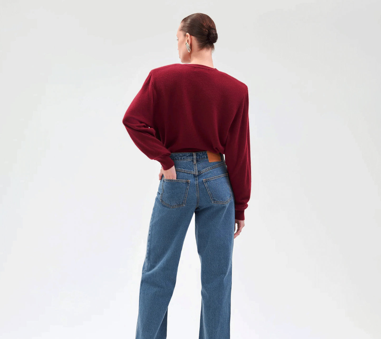 Ox Blood Landen Sweater