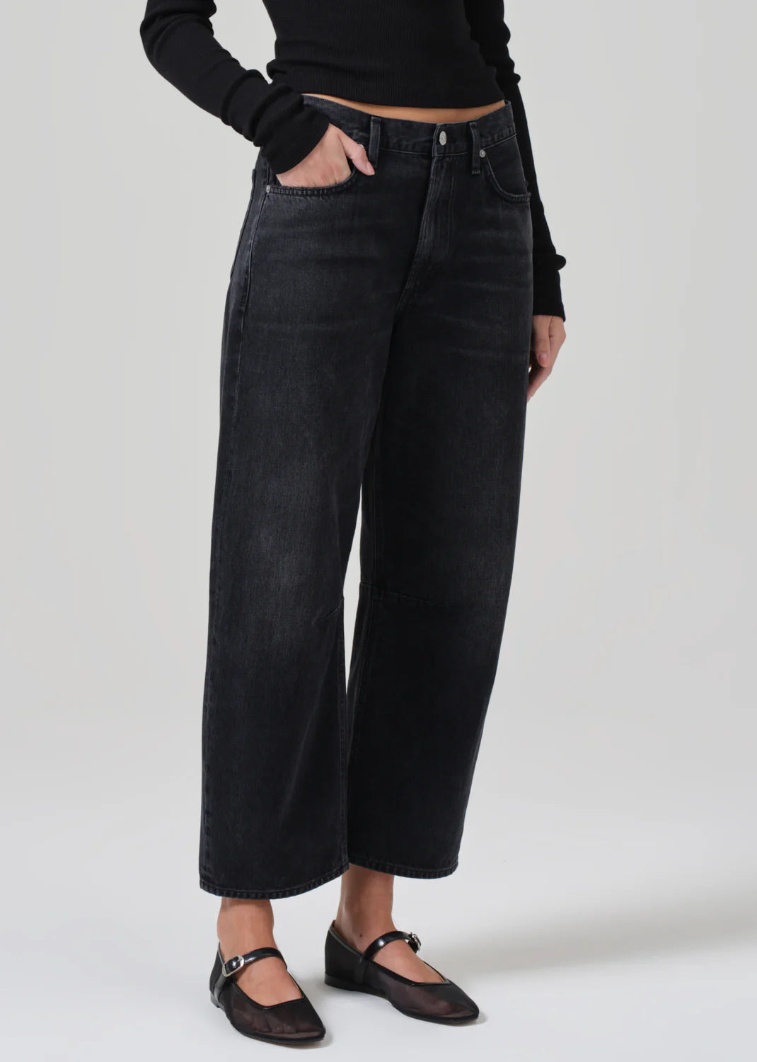 Miro Jean In Washed Black