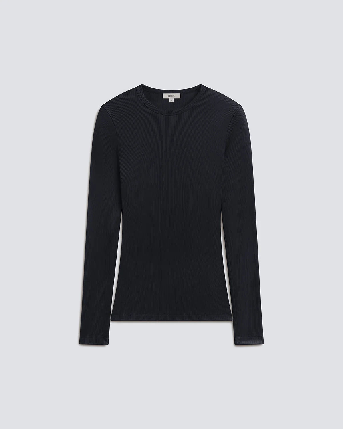 Agolde Delphi Slim Tee in Obscura