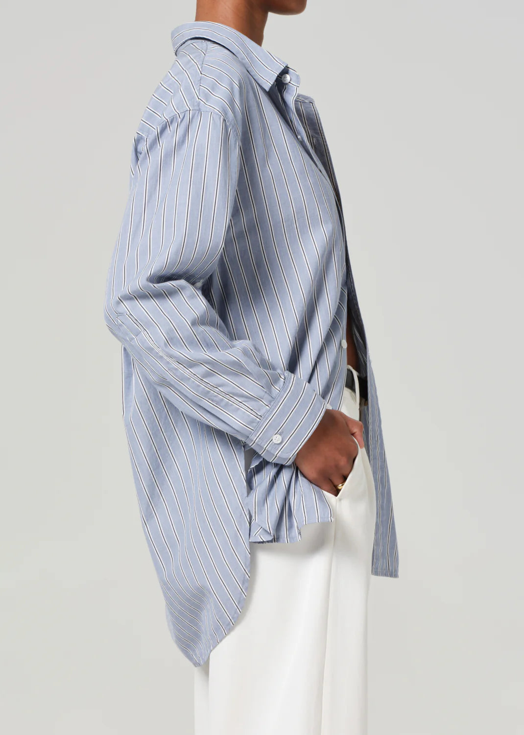 Kayla Shirt In Frida Stripe