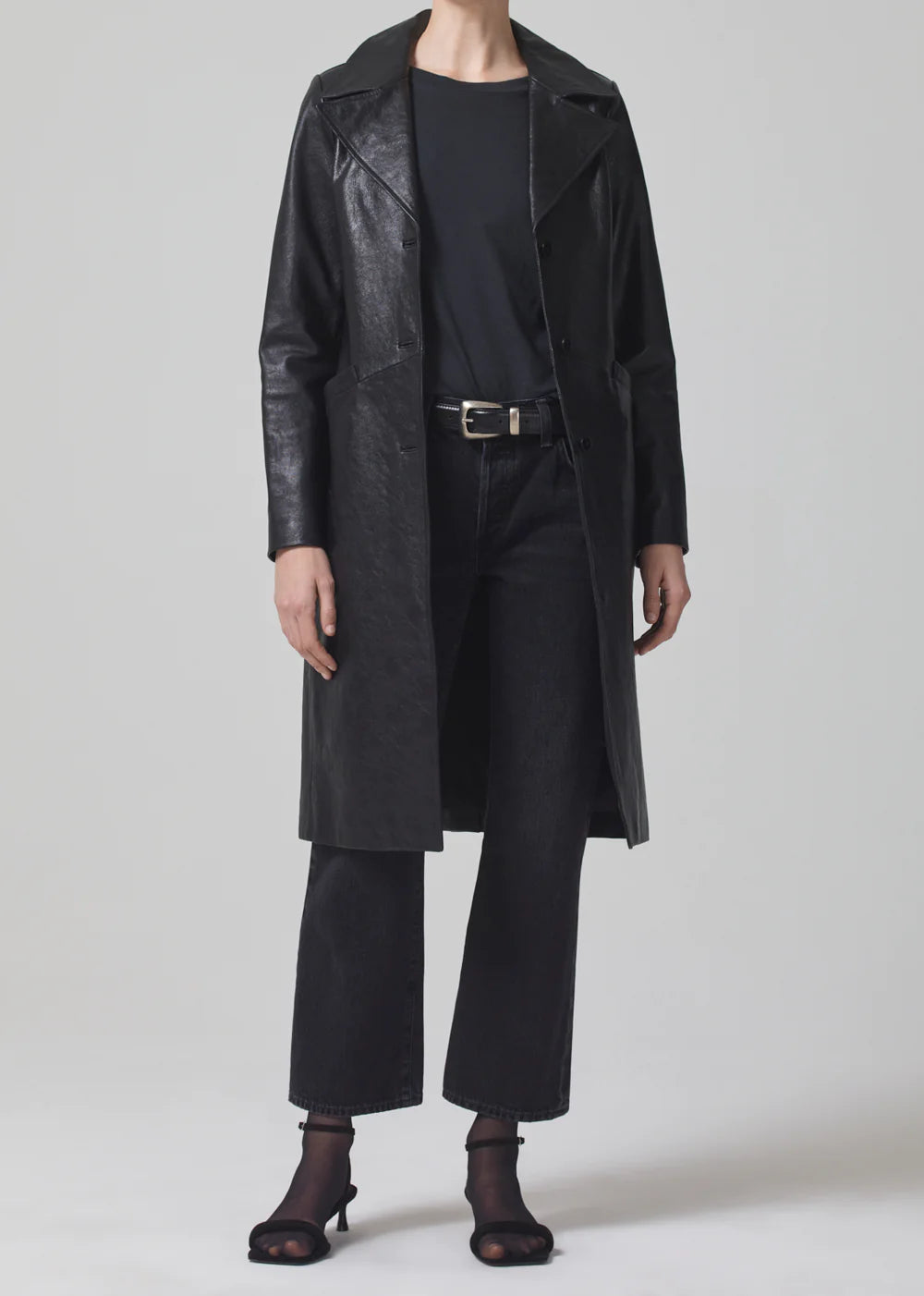 BAY LEATHER COAT