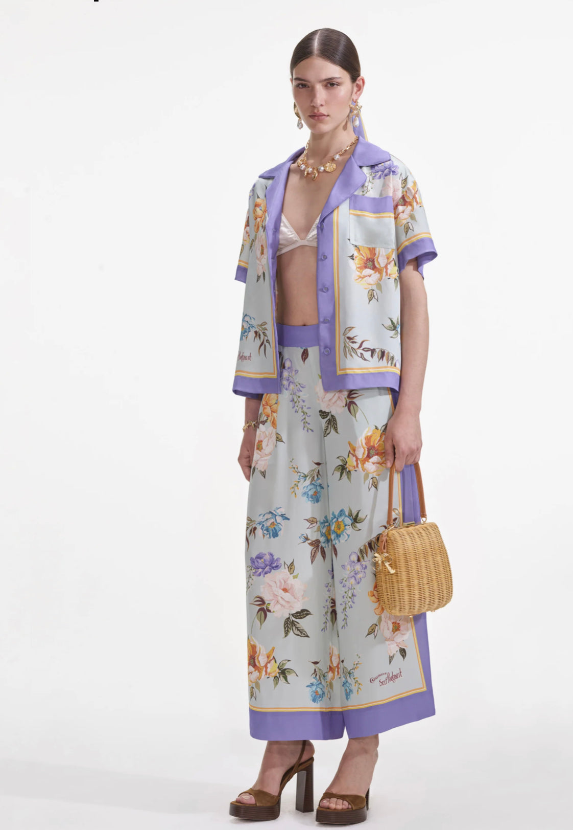 Self Portrait Viscose Top