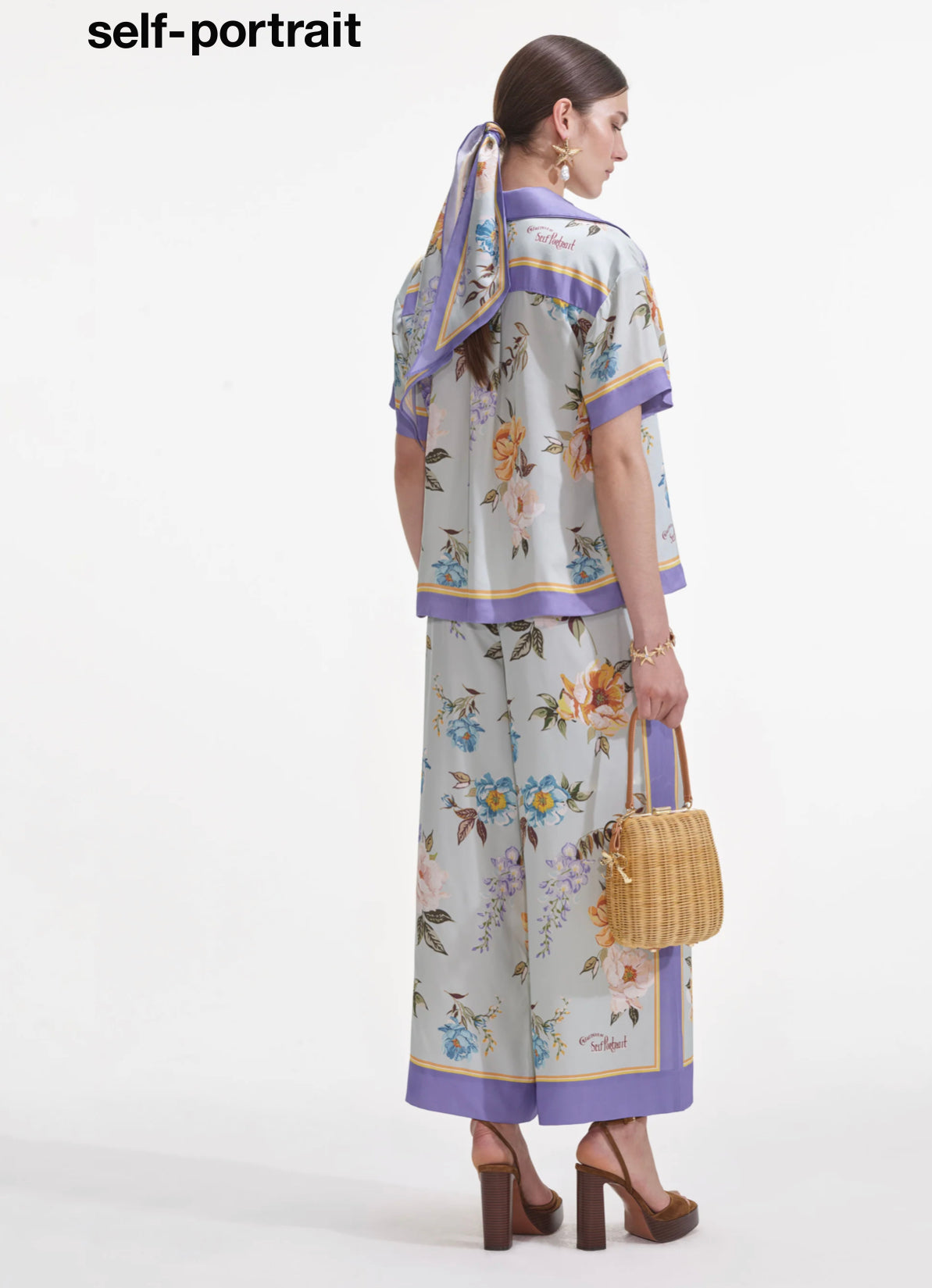 Self Portrait Viscose Top