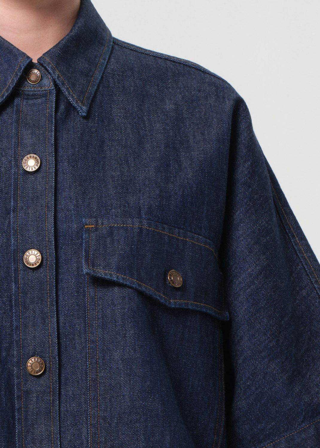 Agolde Taron Denim Shirt