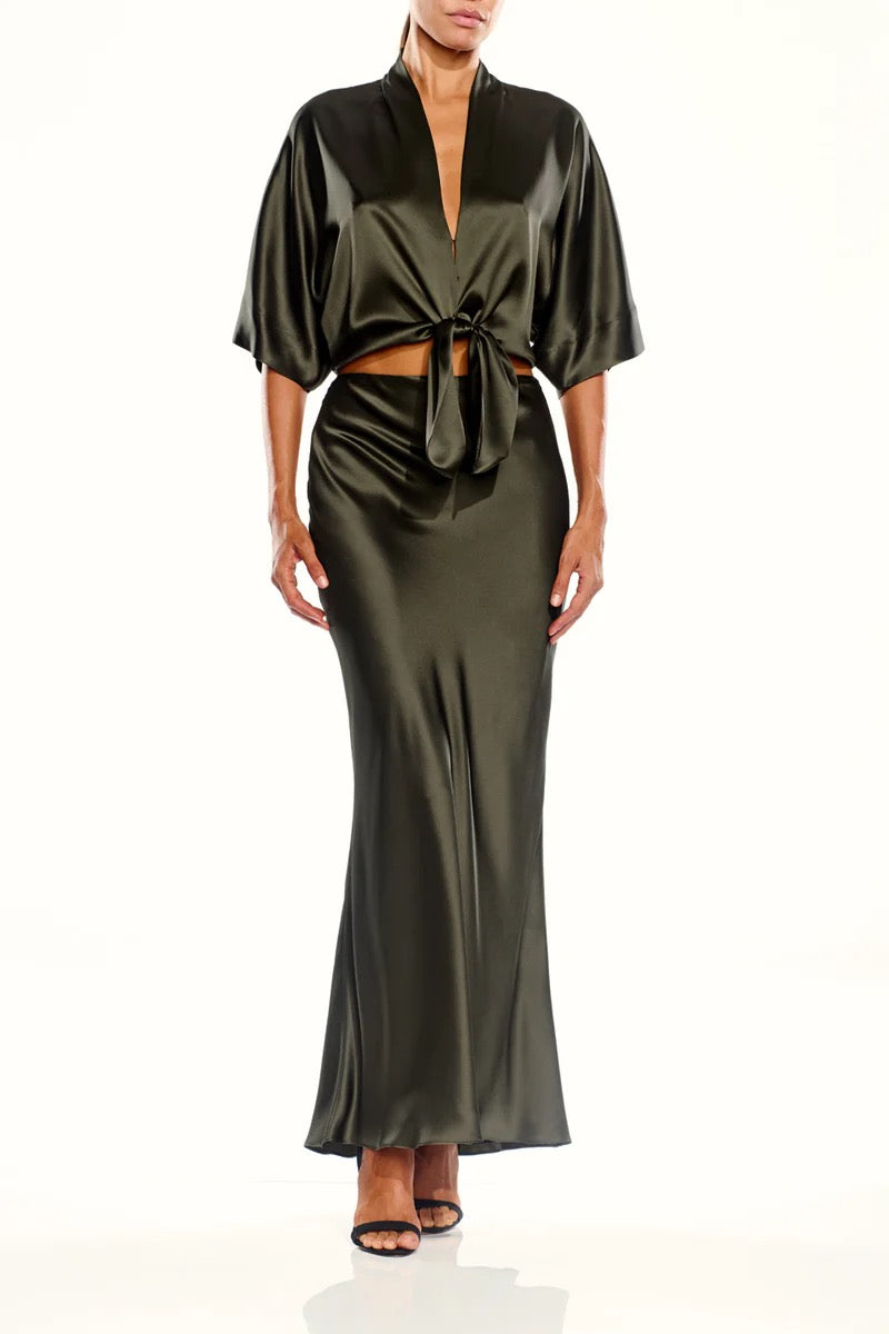 The Sei- Bias Maxi Skirt