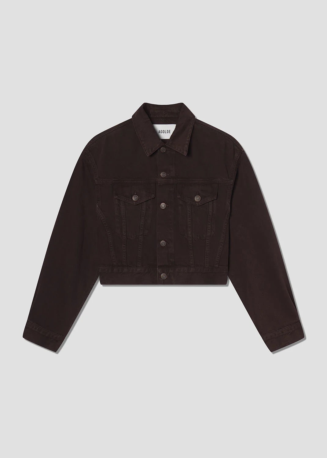 Agolde Radley Jacket In Sole Berry