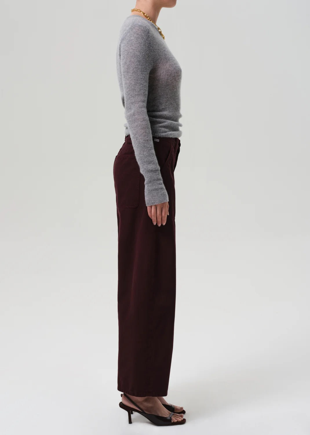 Citizens Of Humanity Ayla Cargo-Mahogany