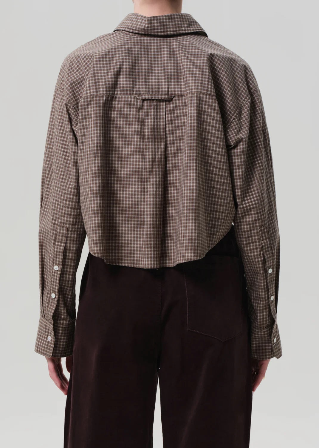 Citizens Of Humanity Ana Cropped Shirt