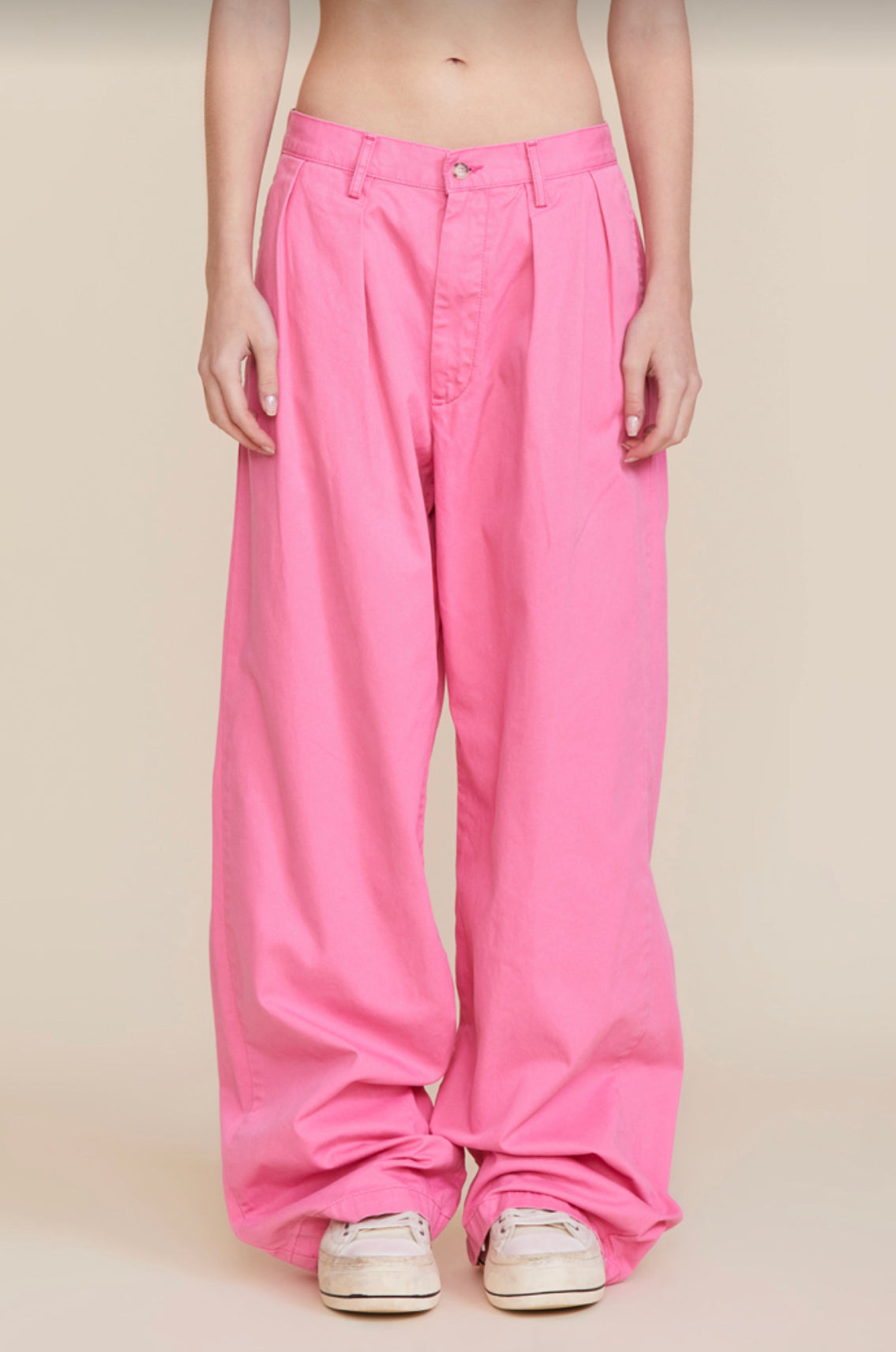 BLAIR DOUBLE PLEATED CHINO PANT