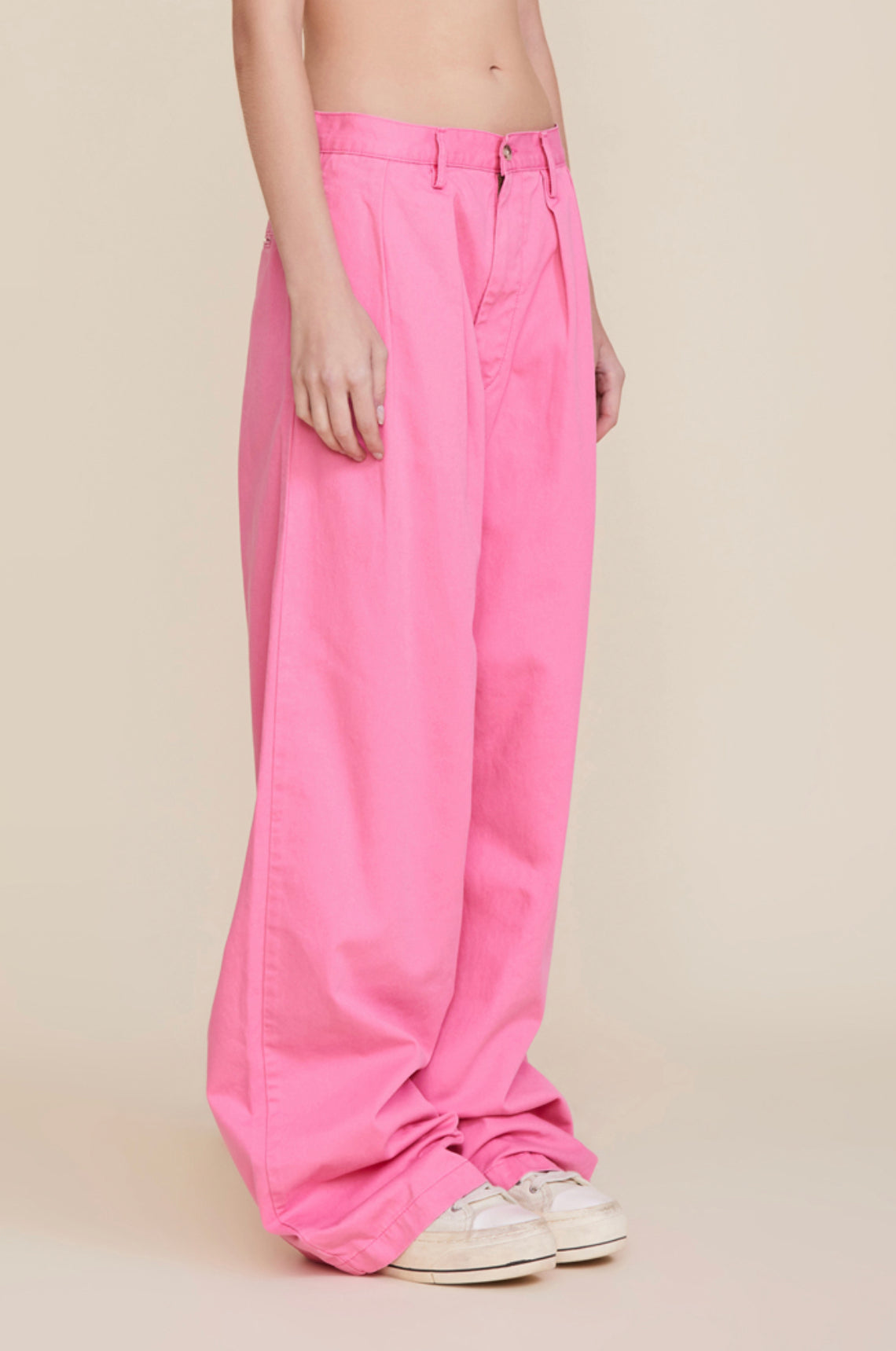 BLAIR DOUBLE PLEATED CHINO PANT