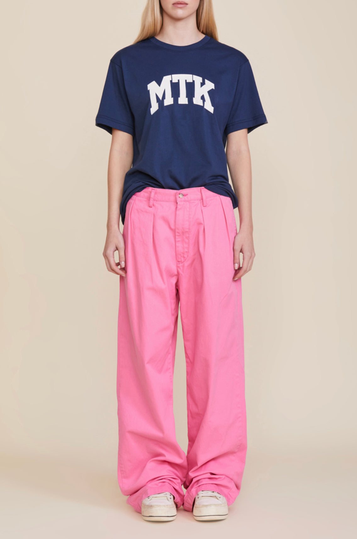 BLAIR DOUBLE PLEATED CHINO PANT