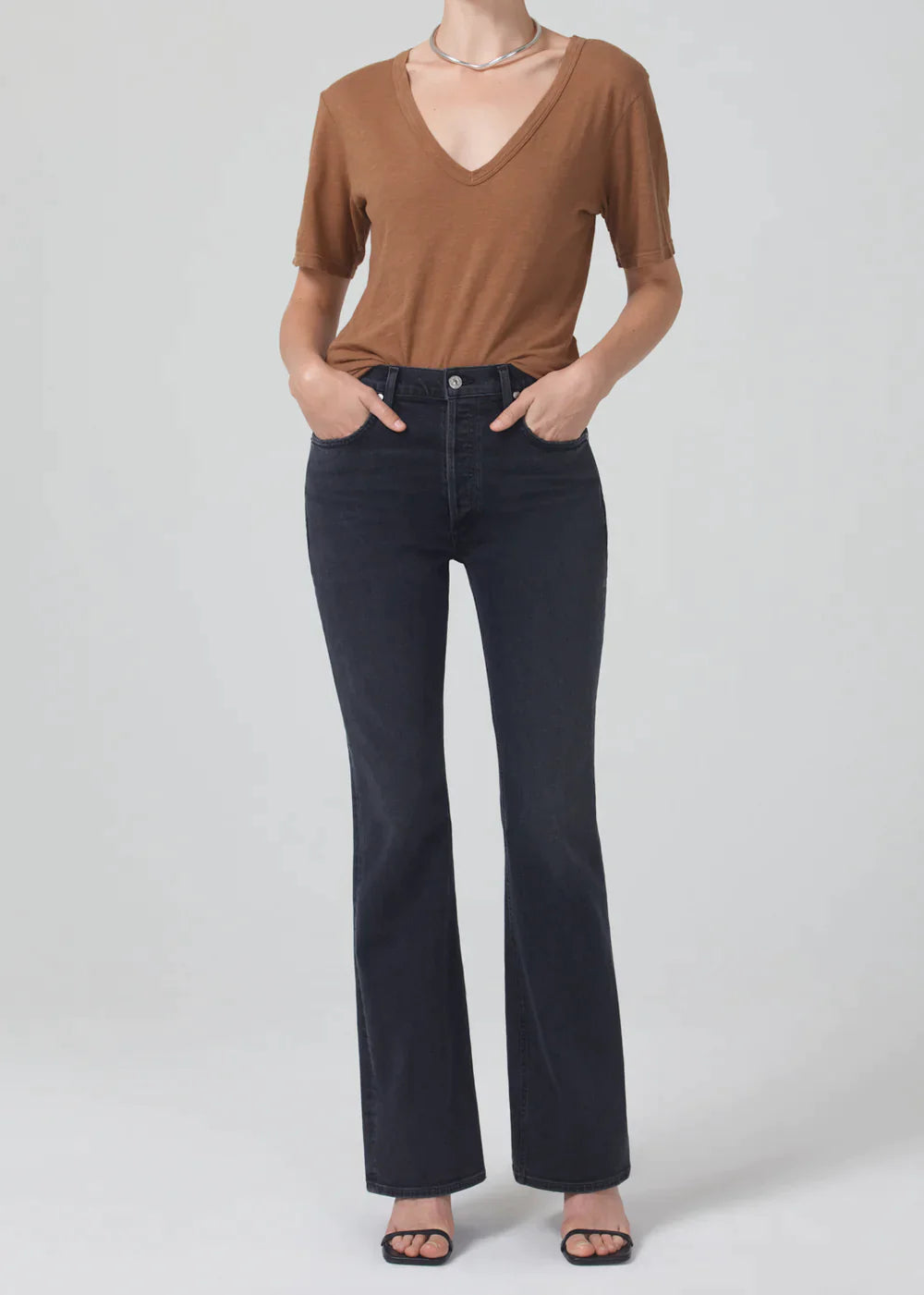 CECILIE VNECK TEE