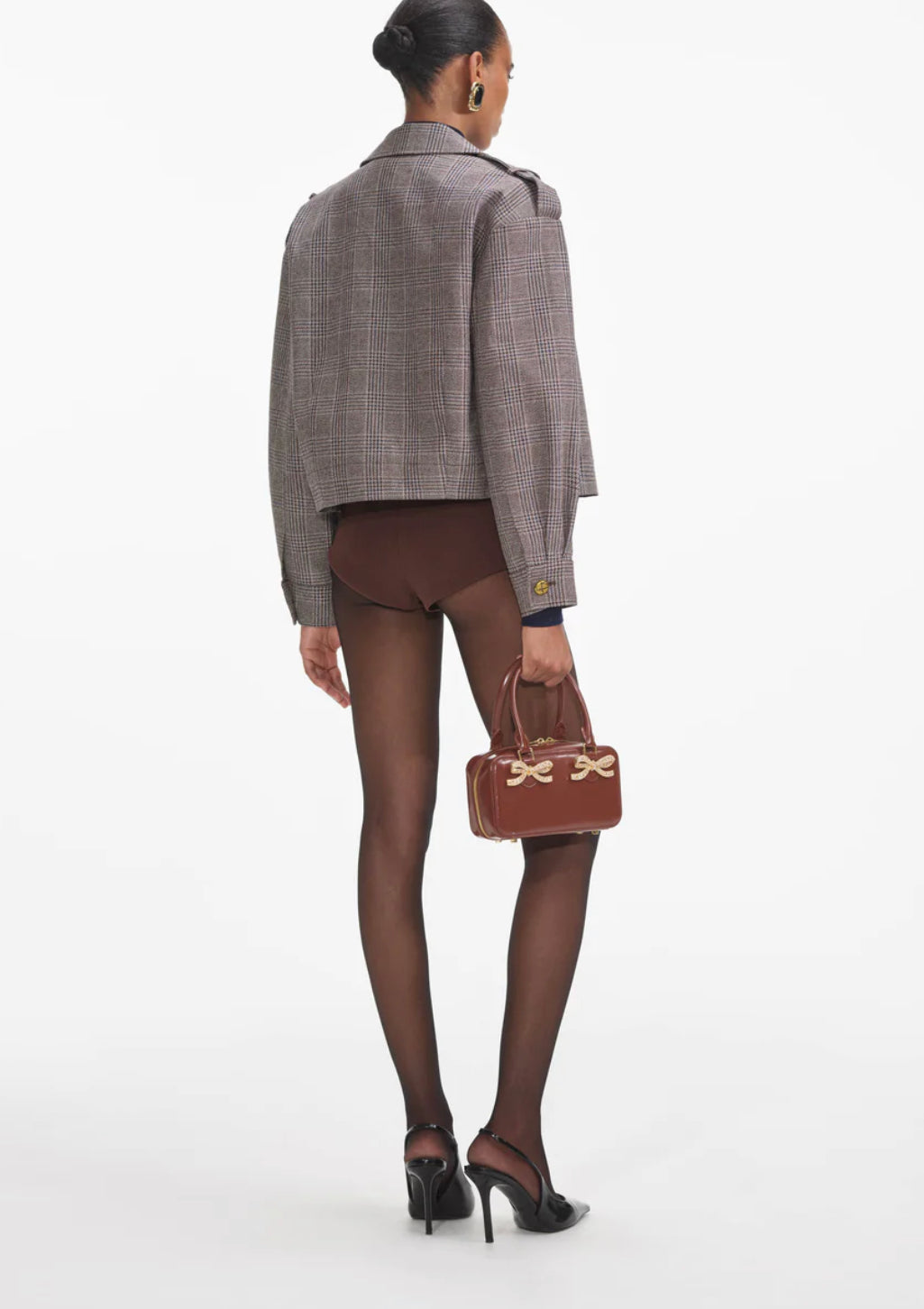 Brown Check Jacket