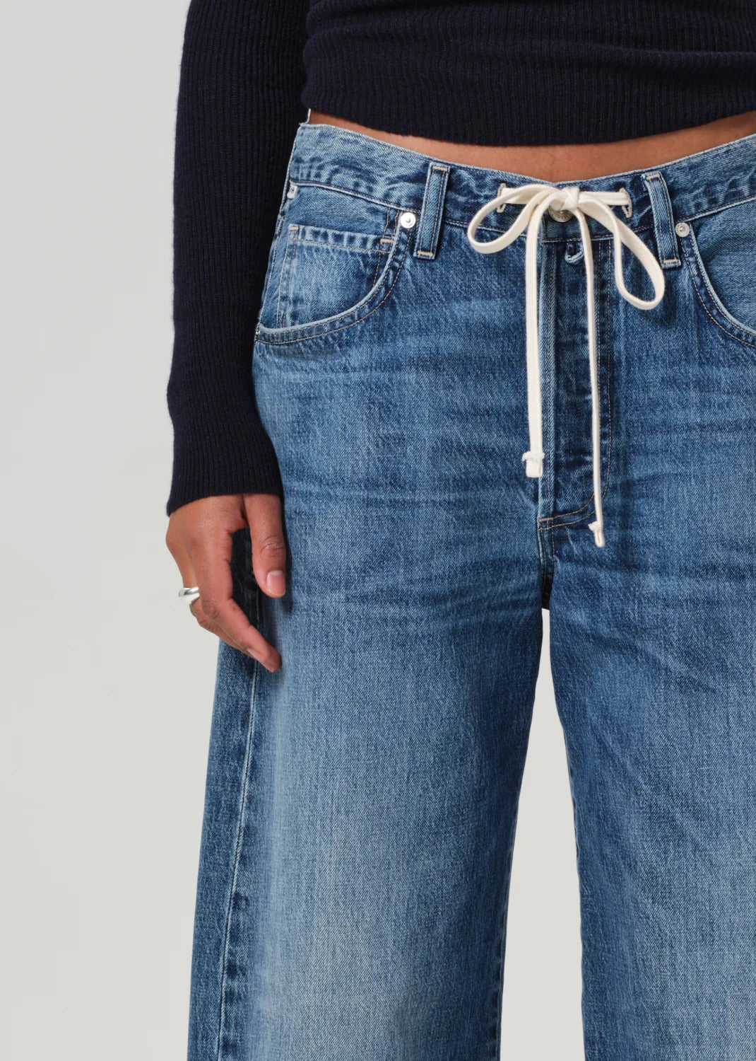 Citizens of Humanity Brynn Drawstring Trouser Jean in Atlantis