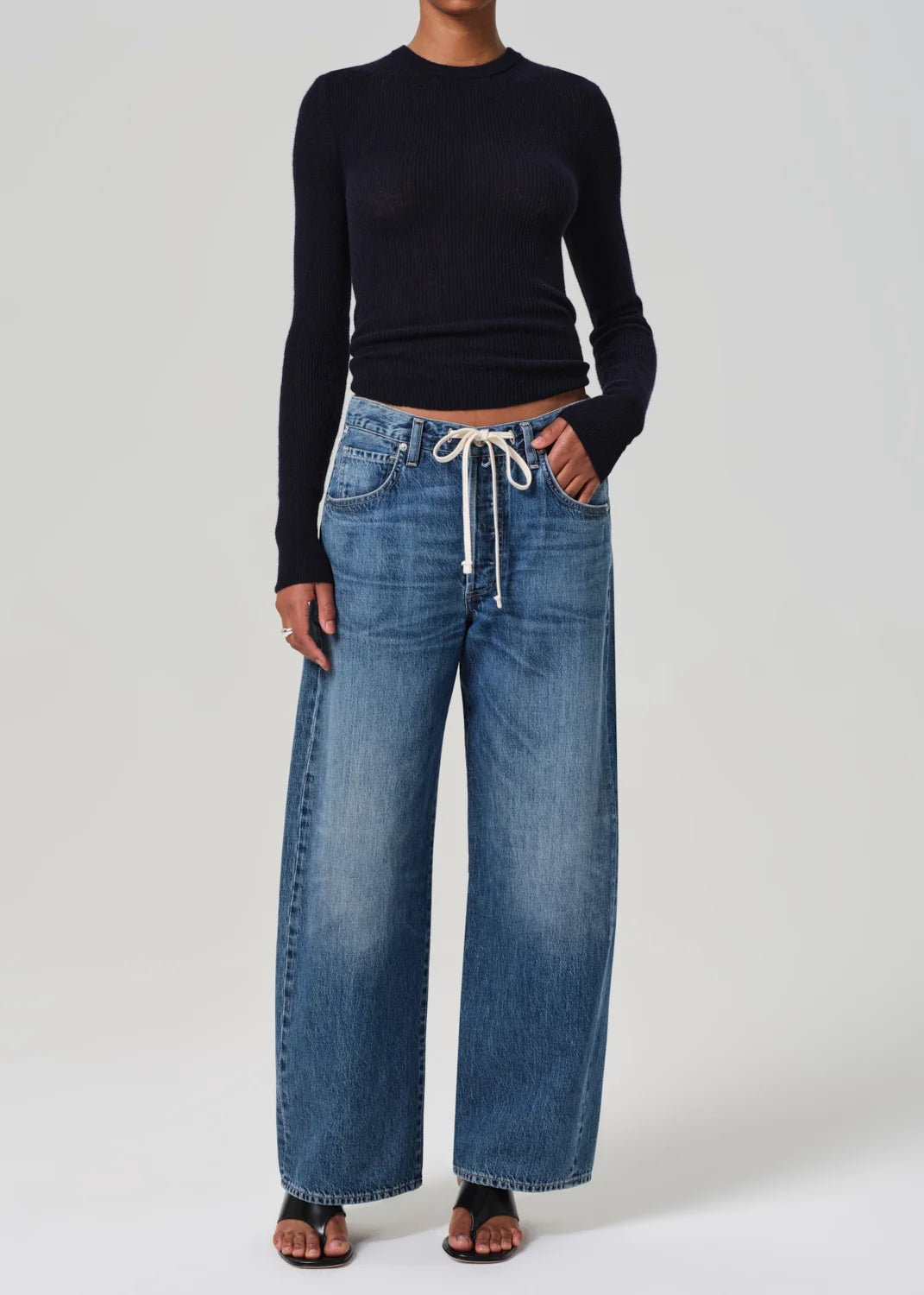Citizens of Humanity Brynn Drawstring Trouser Jean in Atlantis