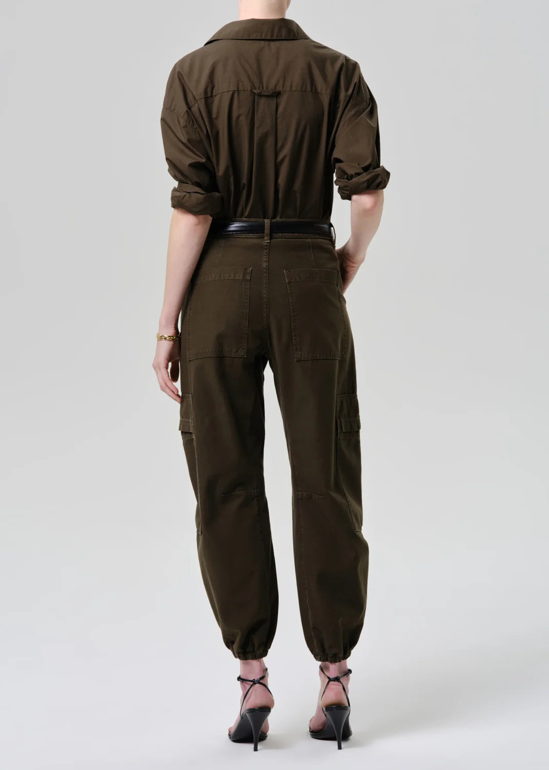 Citizens of Humanity Ciela Bubble Utility Pant in Moss