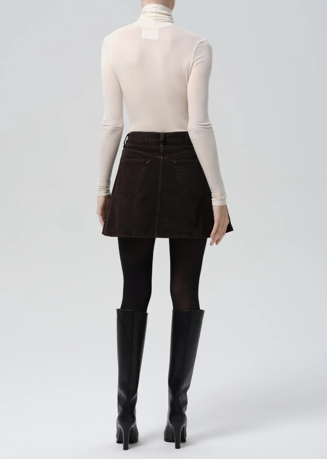 Citizens of Humanity Trapeze Skirt in Carob