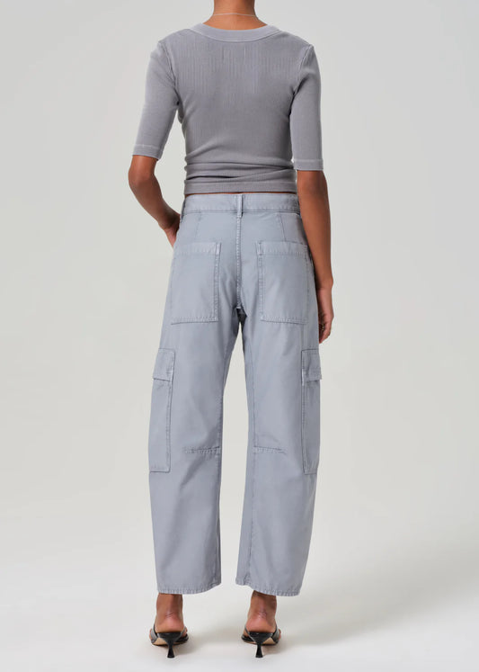 Marcelle Low Slung Cargos Hematite