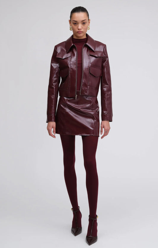 Ox Blood Linde Jacket