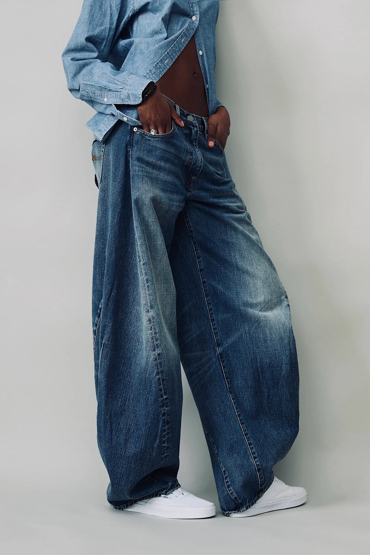 Denimist Remy Barrel Jean in Burke Indigo