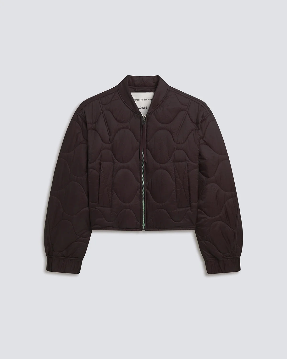 AGOLDE Iona Quilted Jacket in Infusion