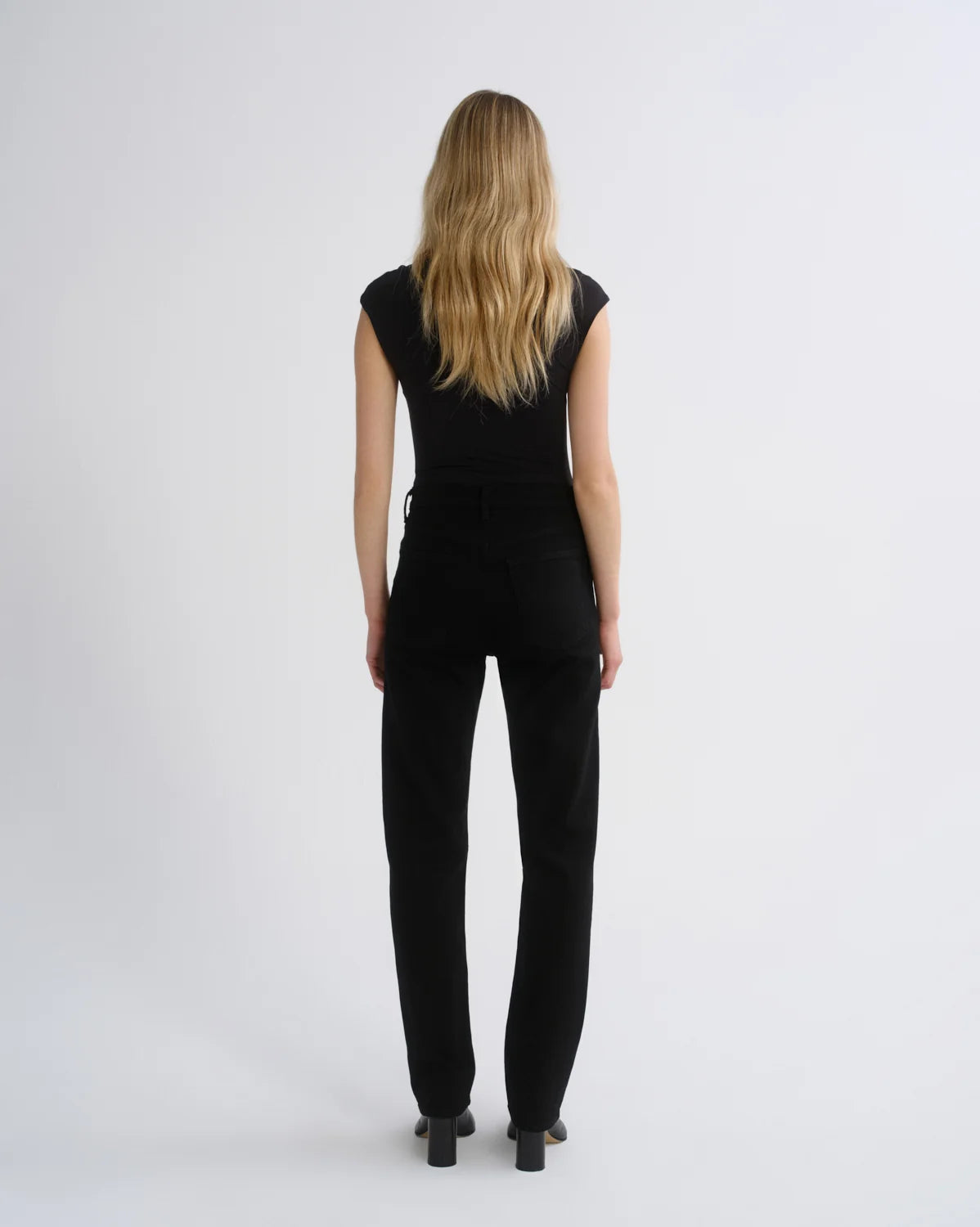 Agolde Agata Bodysuit in Black