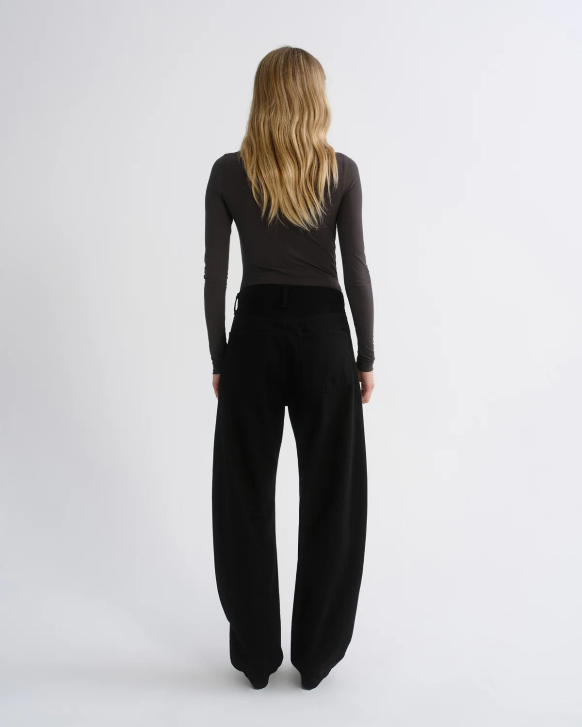 Agolde Luna High Rise Pieced Taper Jean in Cover