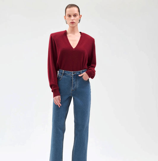 Ox Blood Landen Sweater