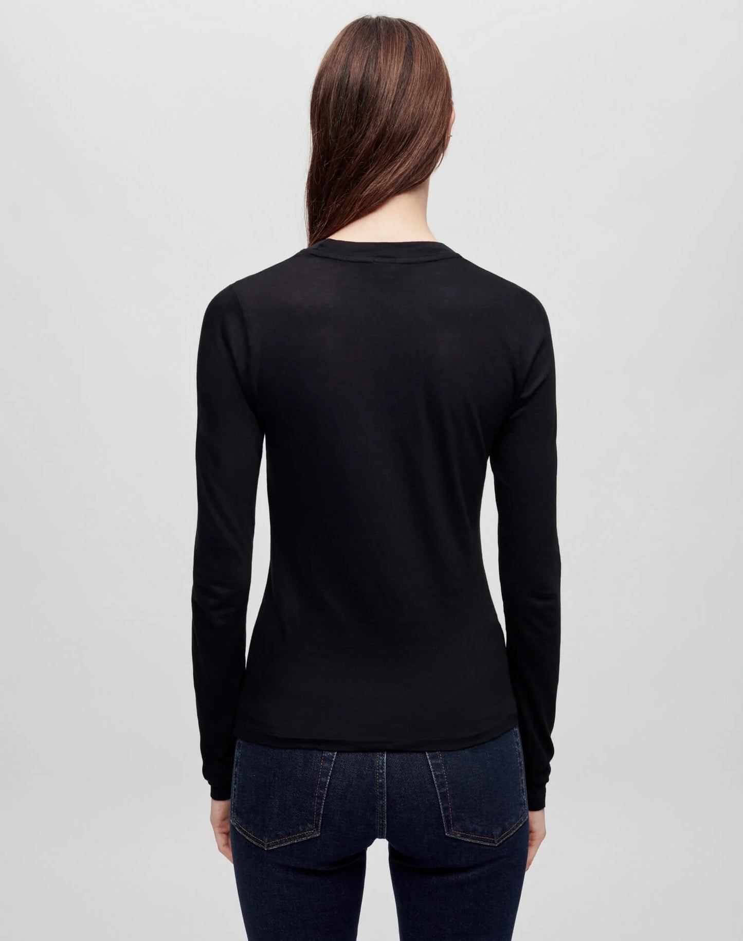 HANES SHEER LONG-SLEEVED TEE