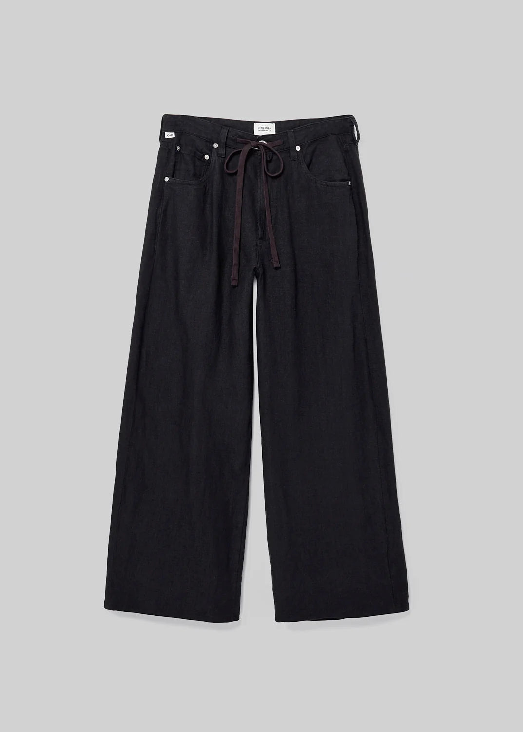 BRYNN DRAWSTRING LINEN TROUSER