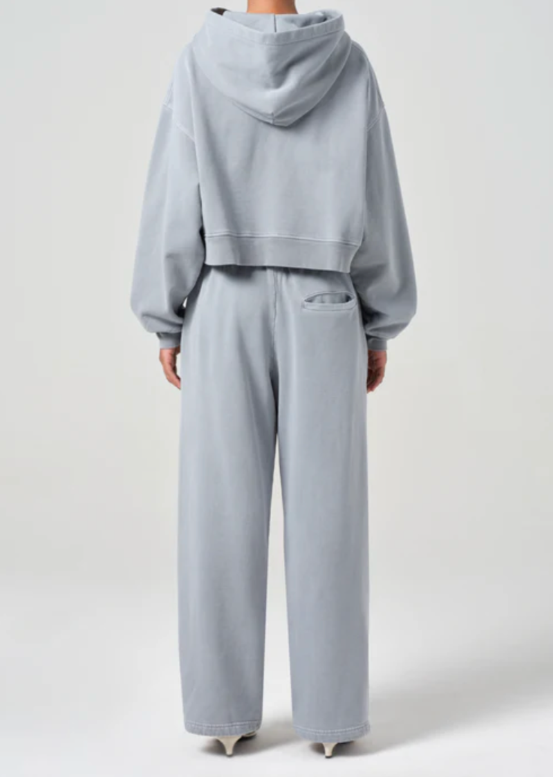 AGOLDE Elliot Pant in Mineral, back view on model