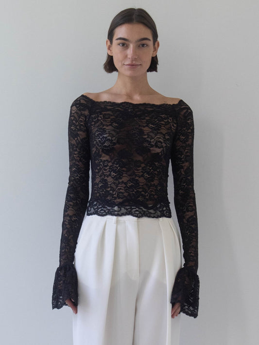 Maribeth Lace Top