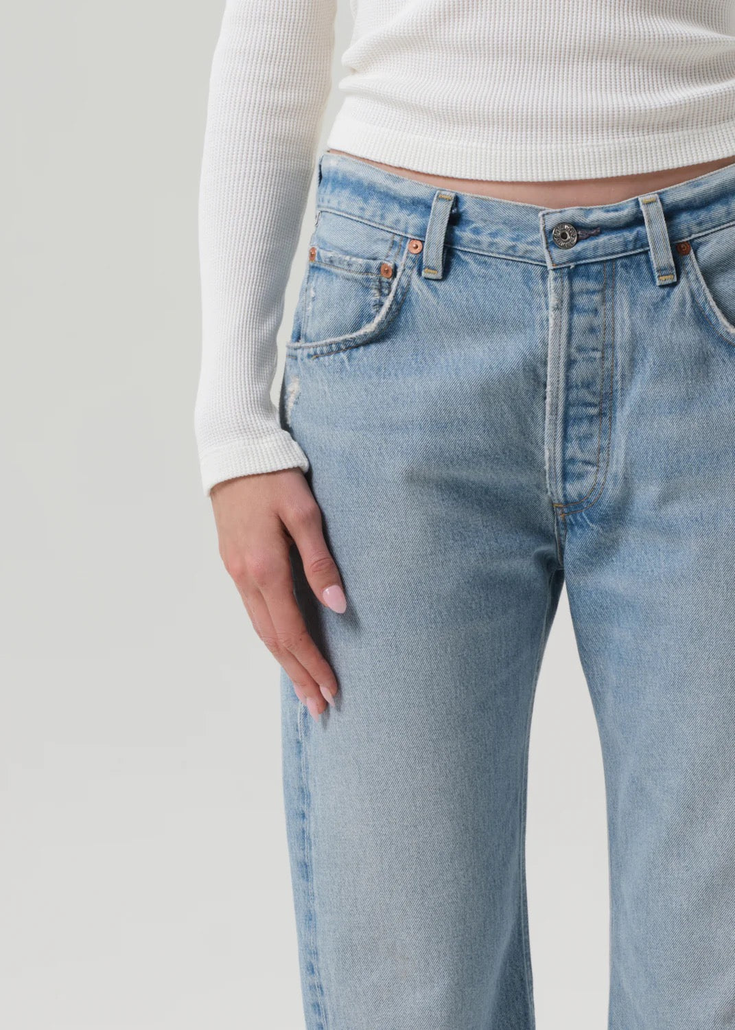 Citizens Of Humanity Winslow Cropped Boyfriend-Blaire