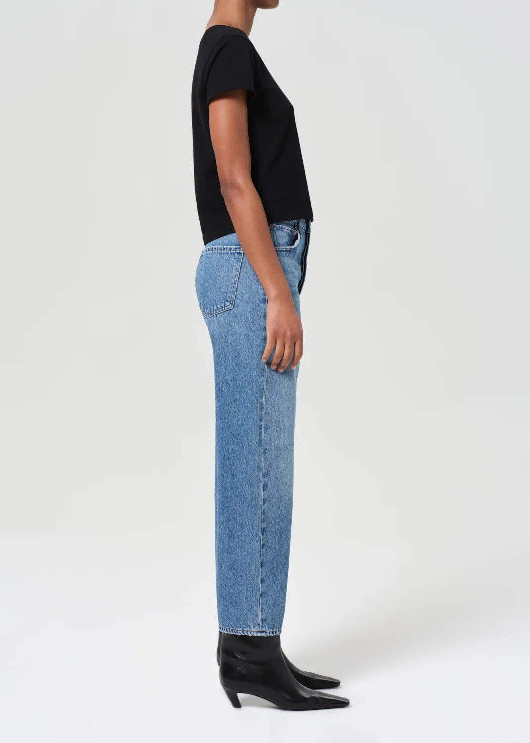 Agolde Ren High Rise Wide Leg-Shrine