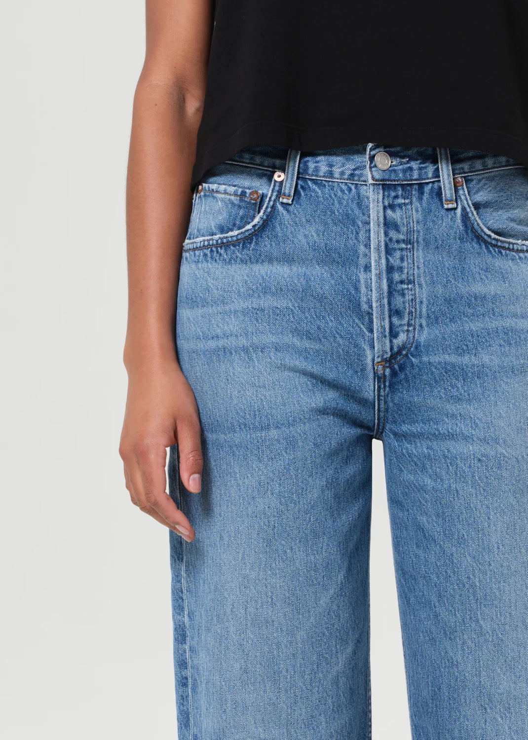 Agolde Ren High Rise Wide Leg-Shrine