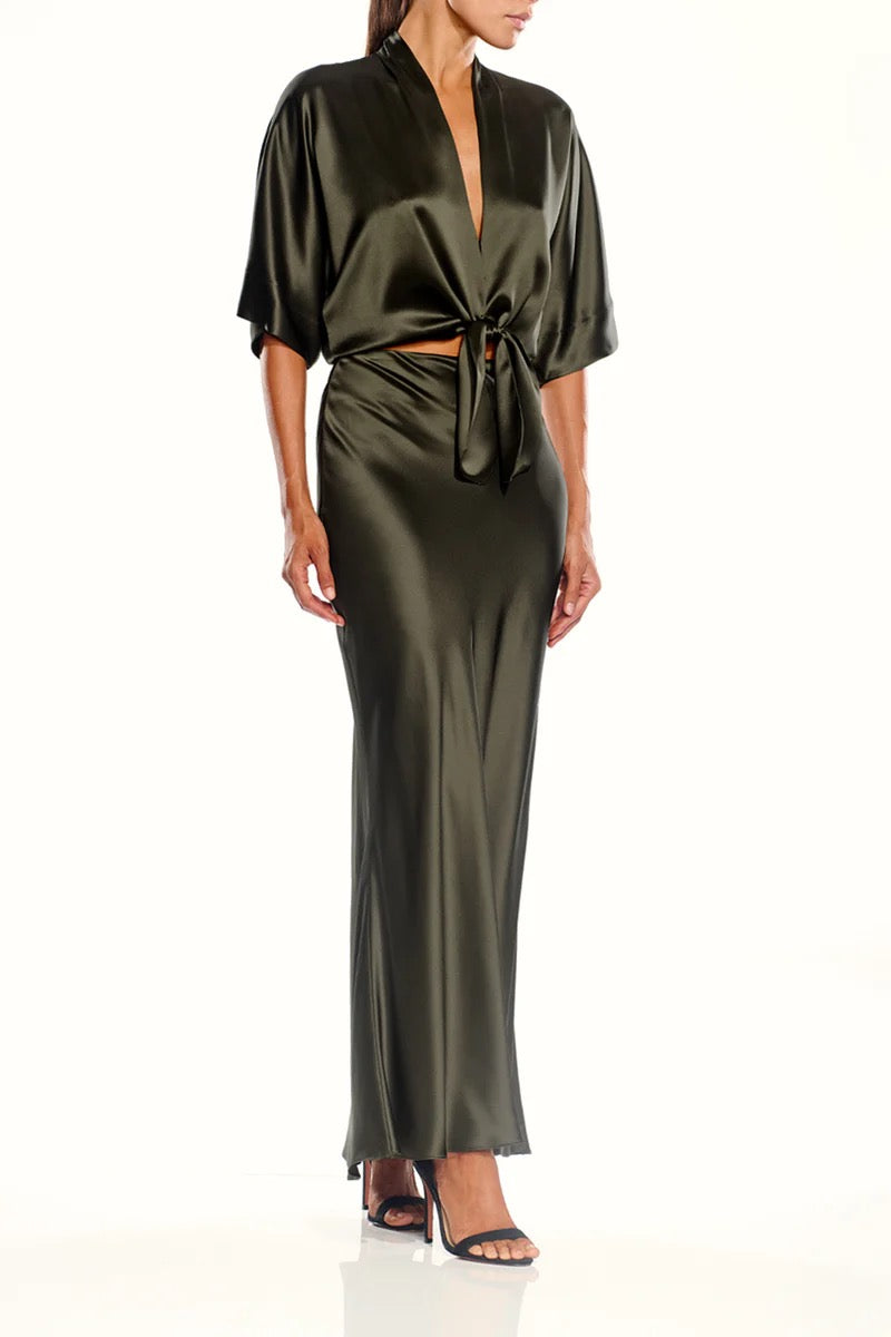 The Sei- Bias Maxi Skirt