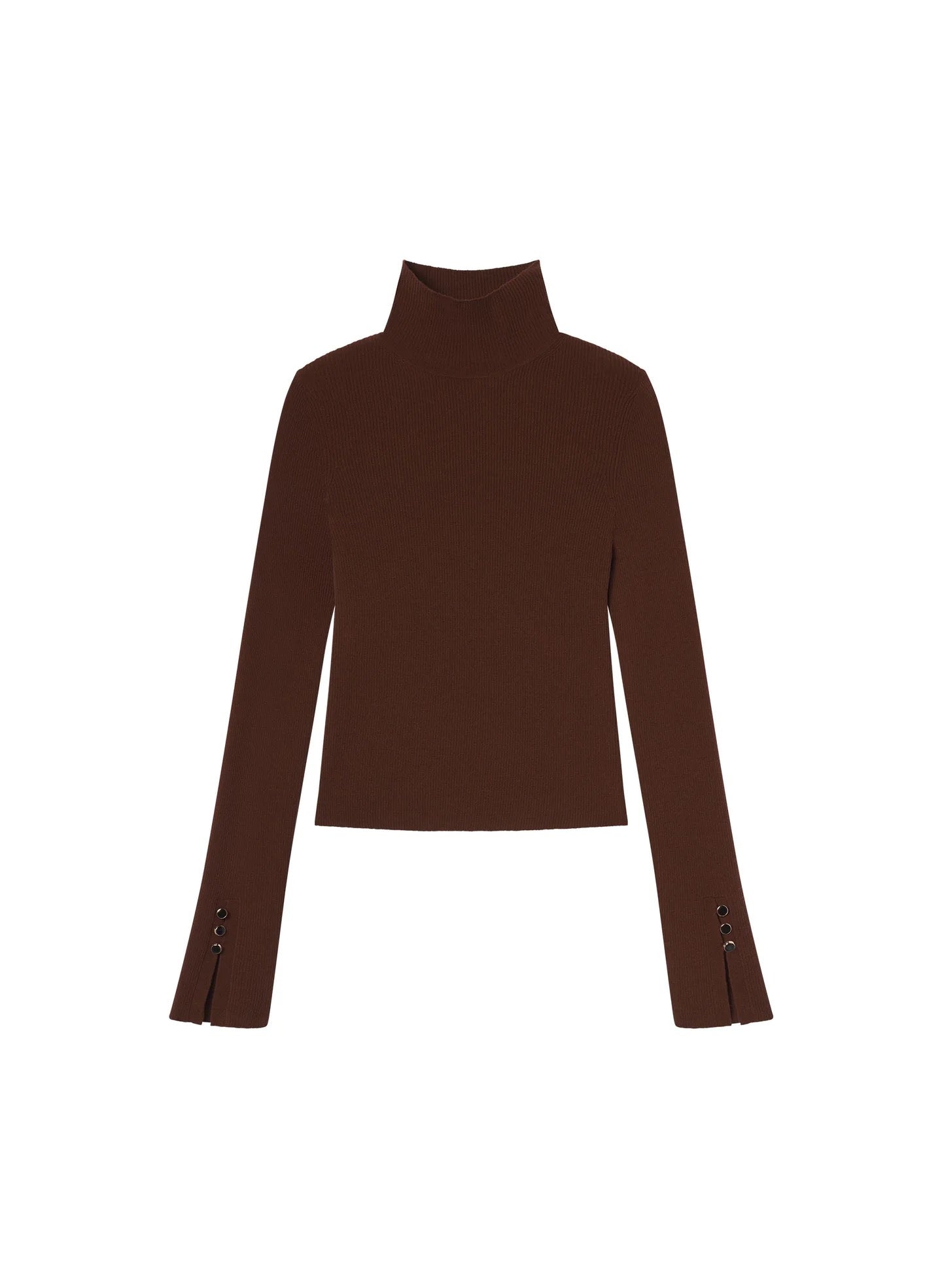 ALC Jett Knit Merino Turtleneck Top