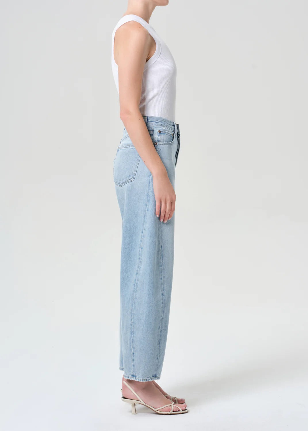 Agolde Luna Pieced Jean In Addition