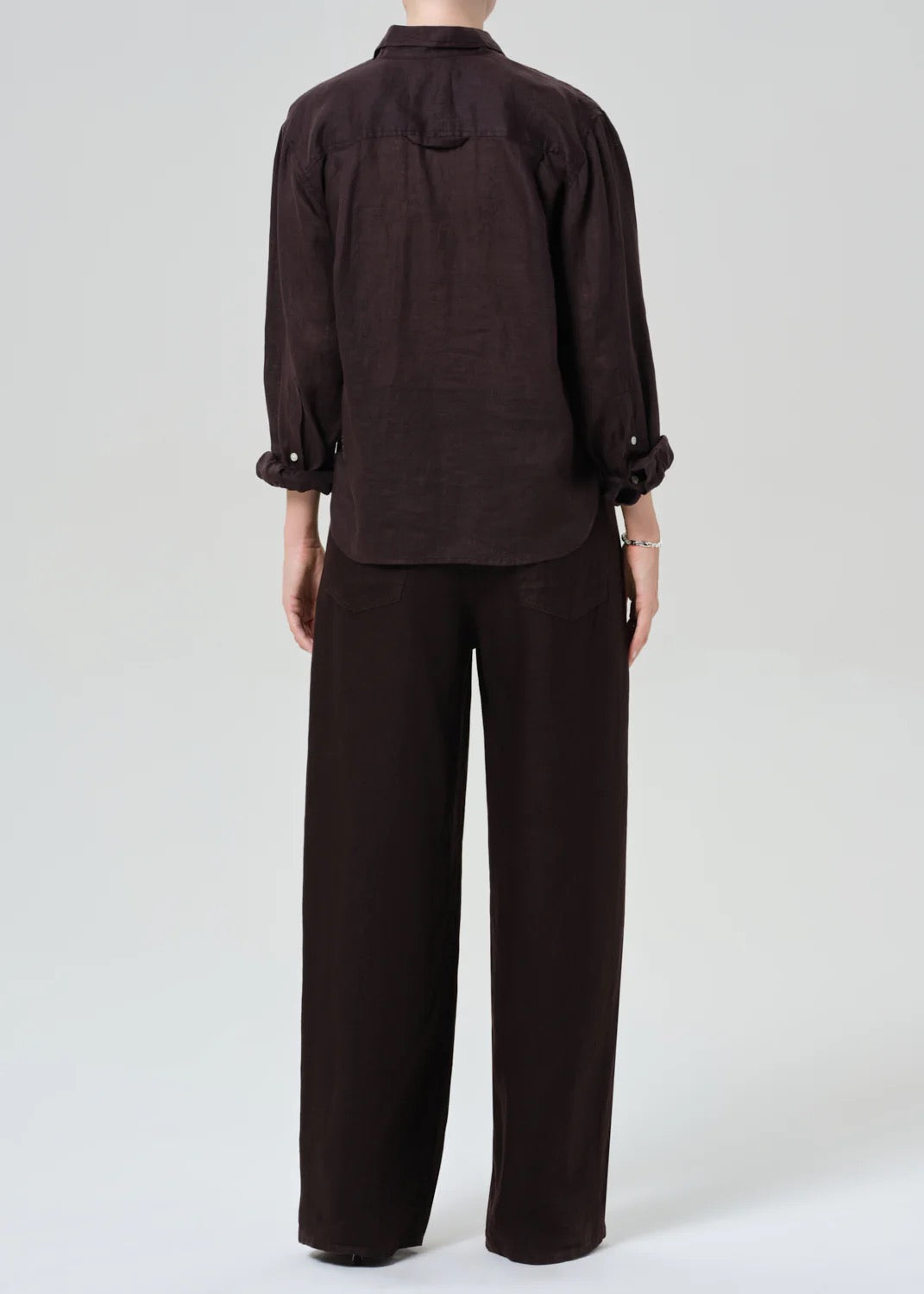 Citizens Of Humanity Brynn Drawstring Trouser In Chocolate