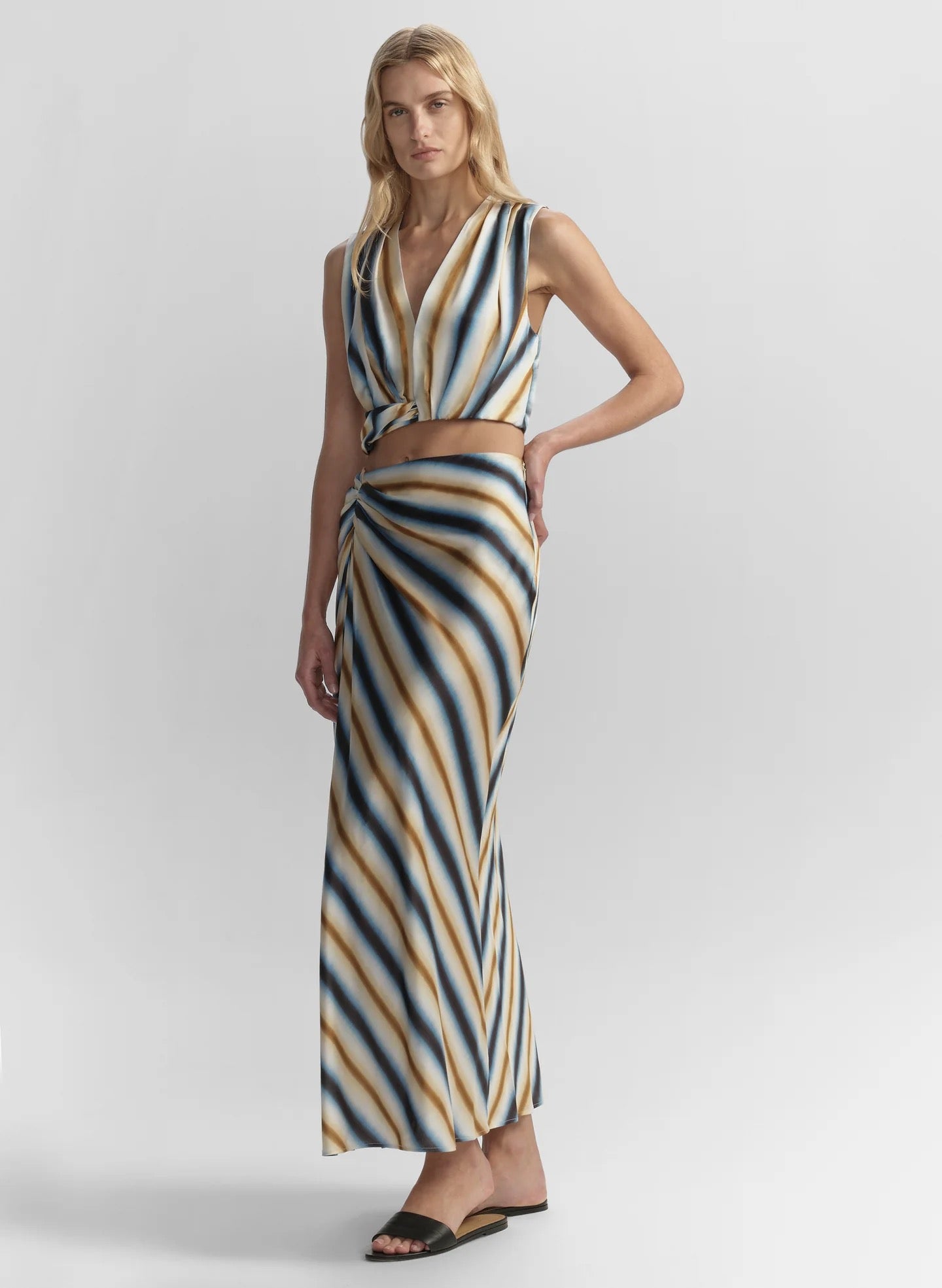 ALC Brooklyn Striped Top