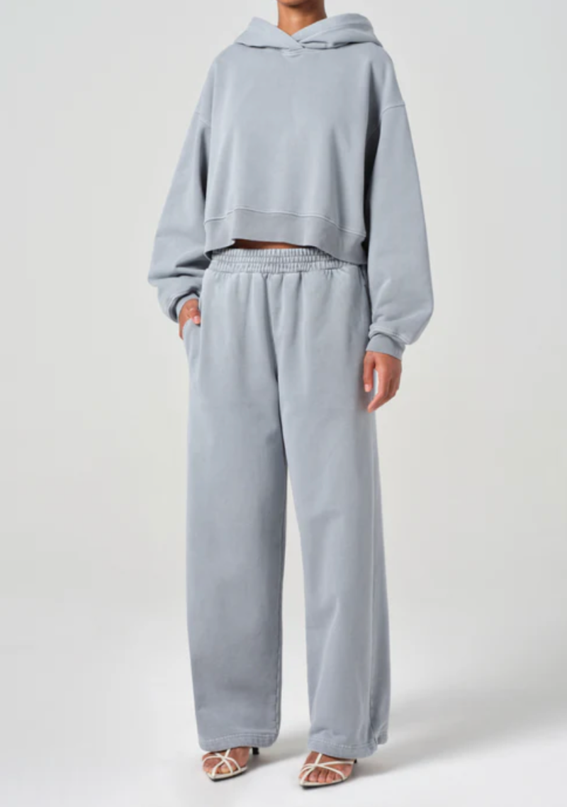 AGOLDE Mari Hoodie in Mineral