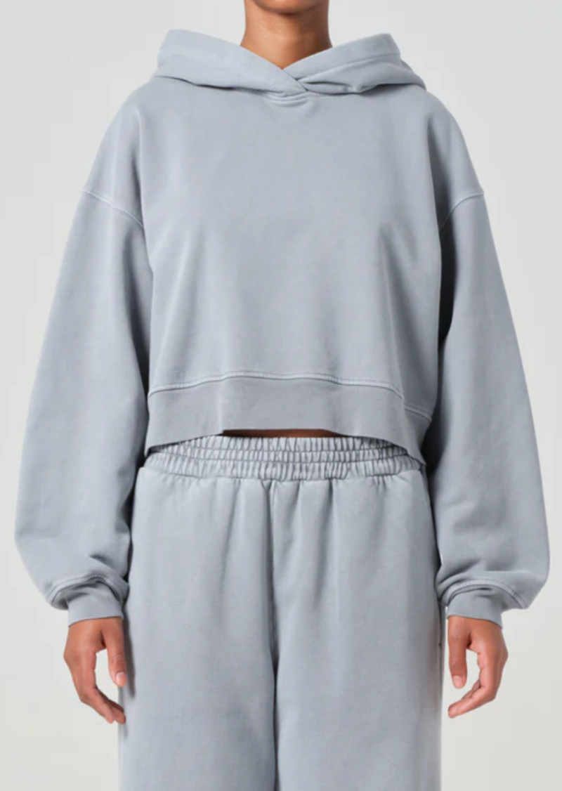 AGOLDE Mari Hoodie in Mineral