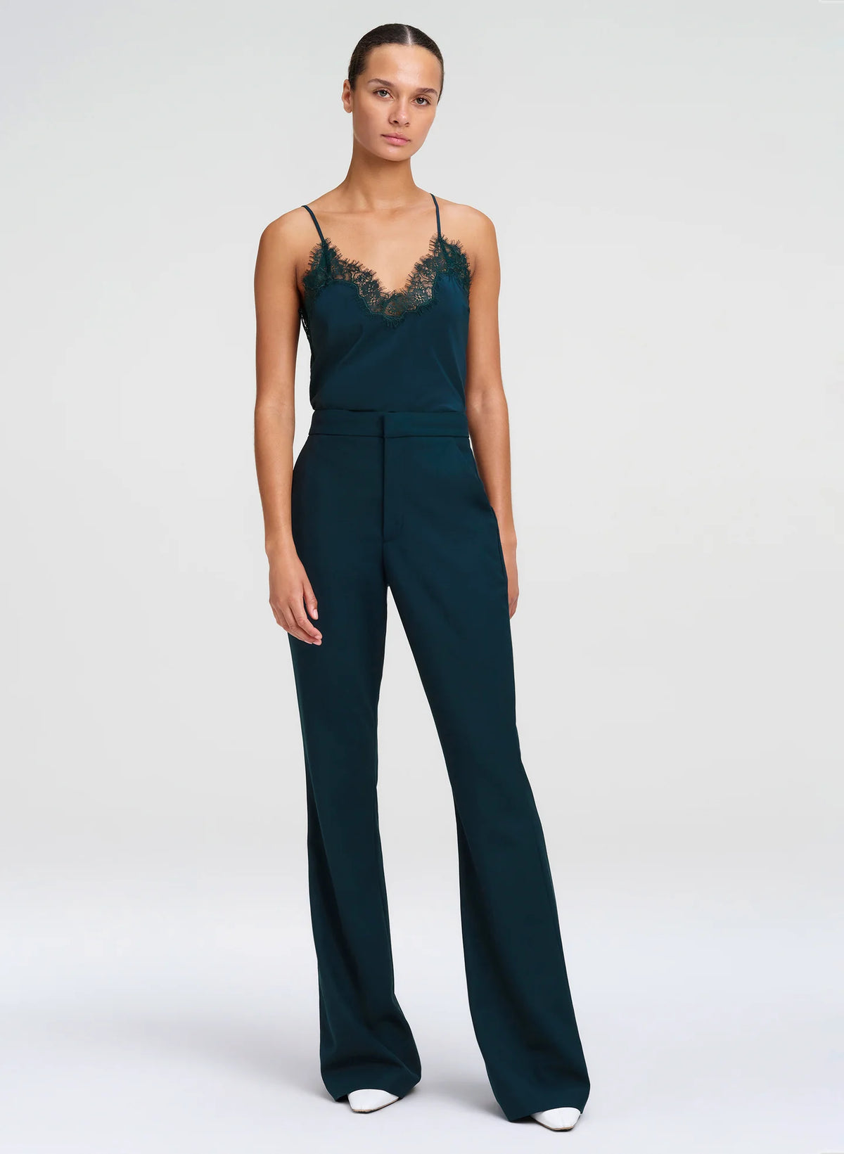 A.L.C. Sophie Stretch Tailored Pant in Botanic
