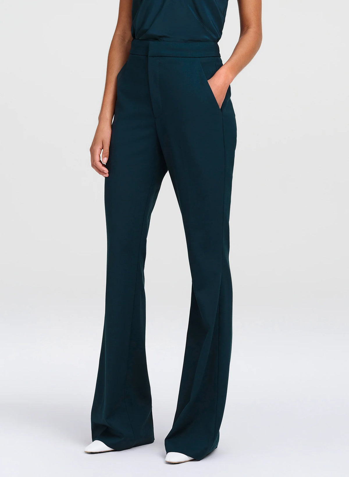 A.L.C. Sophie Stretch Tailored Pant in Botanic