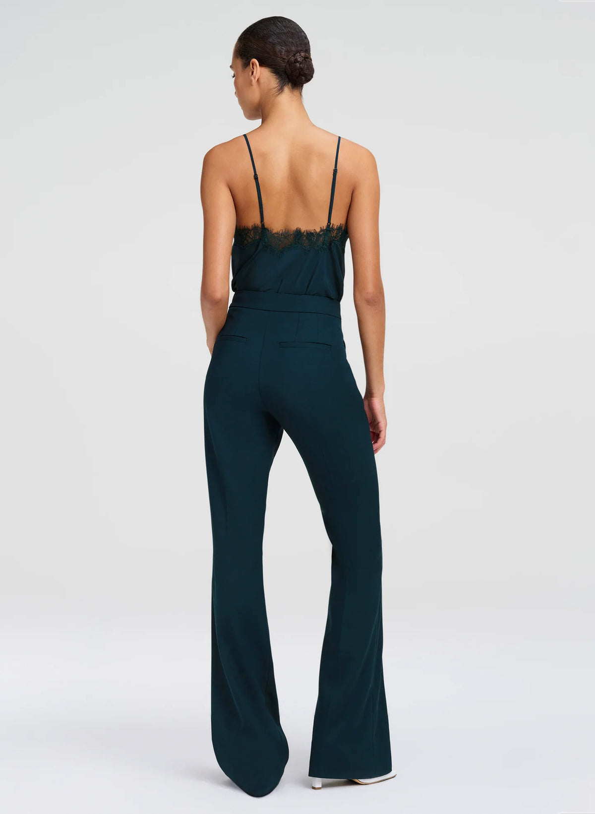 A.L.C. Sophie Stretch Tailored Pant in Botanic