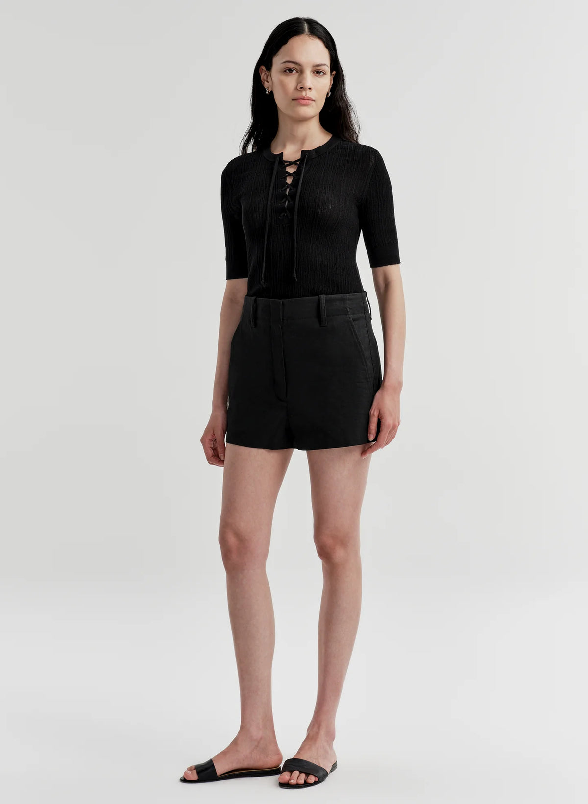 ALC Fawn Fine Cotton Knit Top