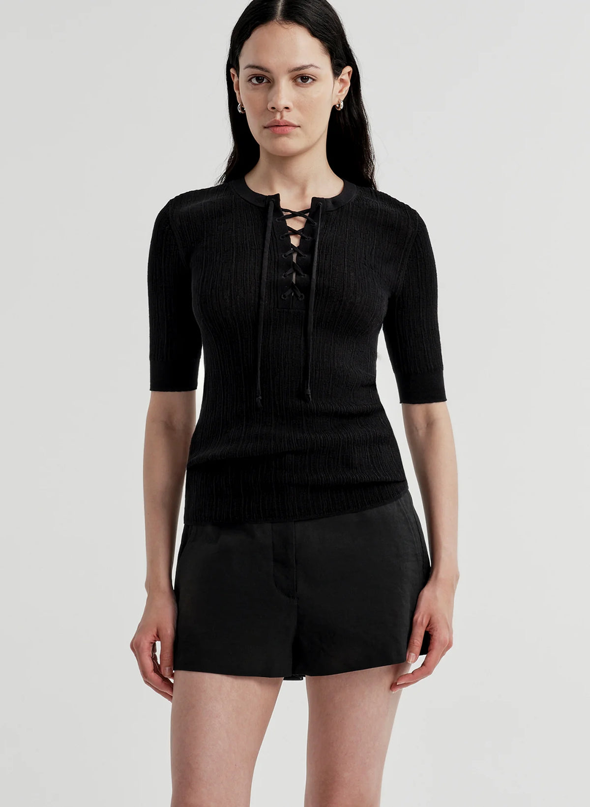 ALC Fawn Fine Cotton Knit Top