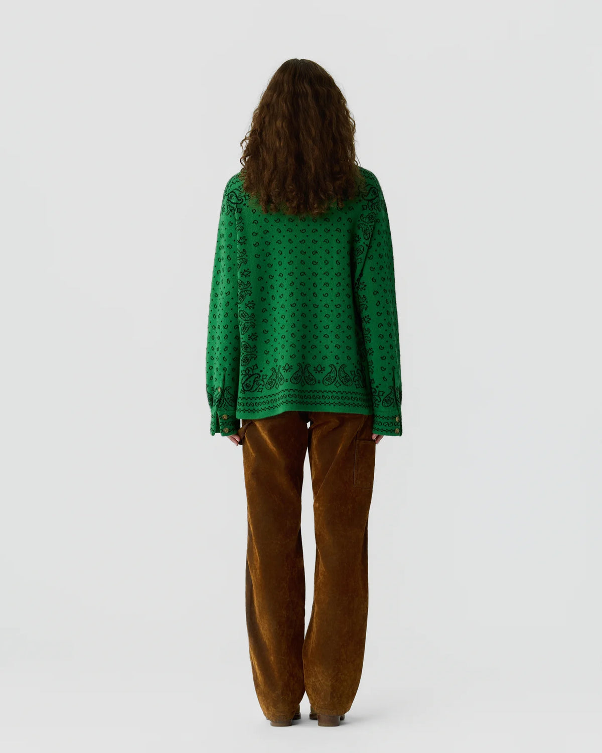 Guest in Residence Wild Rag Work Shirt in Canopy